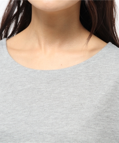 mystic（ミスティック）の「ウラケ×ツイードプルオーバー（Tシャツ/カットソー・レディース・ブルー/イエロー/ピンク・ﾌﾘ-）」の4枚目の写真