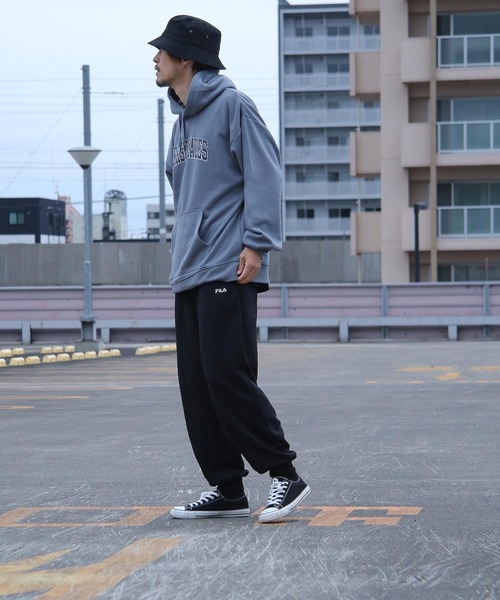 FILA(フィラ)の「【FILA】 リブスウェットワイドパンツ(スウェットパンツ・メンズ・ブラック/ネイビー/グレー・MEDIUM/LARGE/X-LARGE)」の19枚目の写真