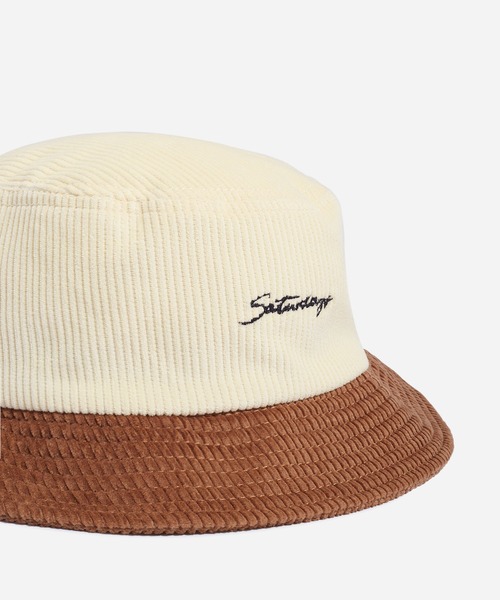 Saturdays NYC（サタデーズ ニューヨークシティ ）の「Earl Cord Bucket Hat（ハット・メンズ・キナリ/グリーン系その他2・FREE）」の6枚目の写真