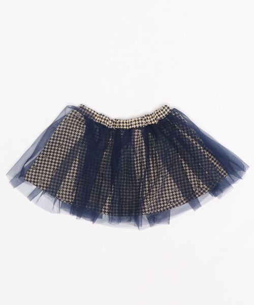 BABYDOLL（ベビードール）の「総柄 チュール スカート 5830K（スカート・キッズ・ベージュ/グレー・80ｃｍ/90cm/100cm/110cm/120cm/130cm/140cm）」の3枚目の写真