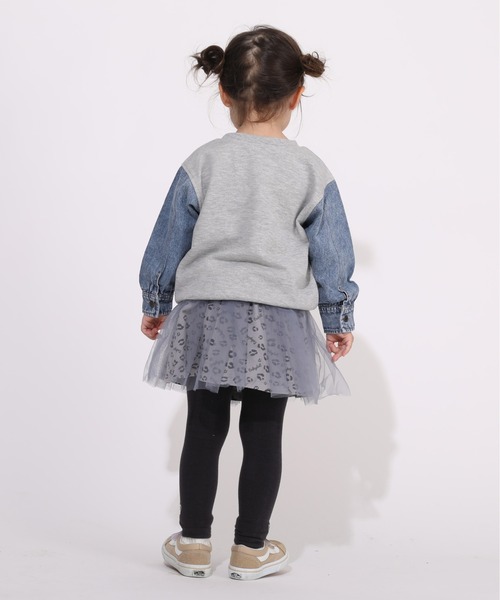 BABYDOLL（ベビードール）の「総柄 チュール スカート 5830K（スカート・キッズ・ベージュ/グレー・80ｃｍ/90cm/100cm/110cm/120cm/130cm/140cm）」の6枚目の写真