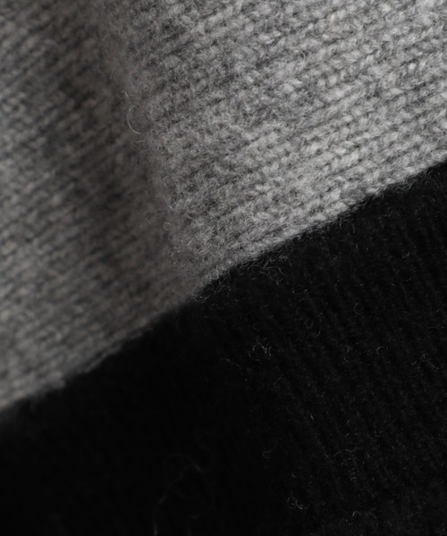 INED（イネド）の「《INED30th×スタイリスト辻直子》ドッキングニットワンピース（ワンピース・レディース・ブラック/ダークブラウン・9号）」の12枚目の写真