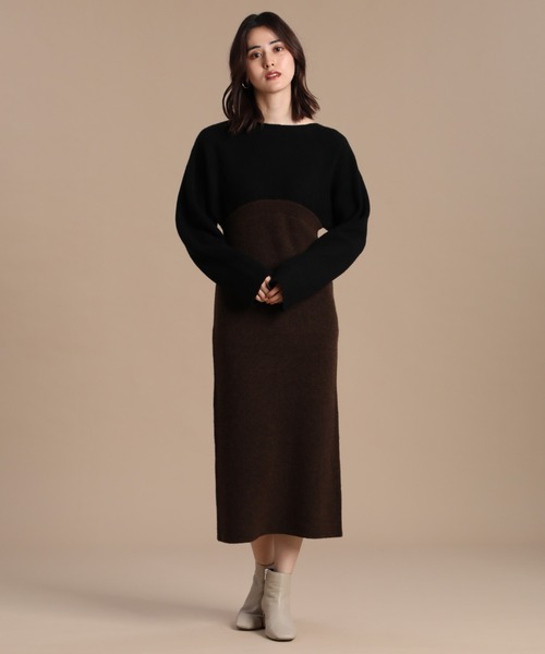 INED（イネド）の「《INED30th×スタイリスト辻直子》ドッキングニット