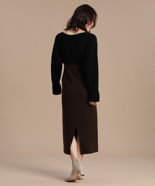 INED（イネド）の「《INED30th×スタイリスト辻直子》ドッキングニット