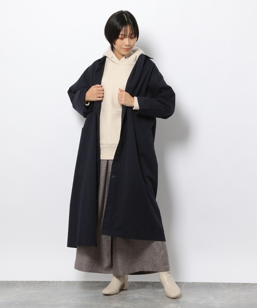 LAKOLE（ラコレ）の「カツラギドクターコート / 228300（その他アウター・レディース・カーキ/ブラウン/ネイビー・SMALL/MEDIUM）」の4枚目の写真