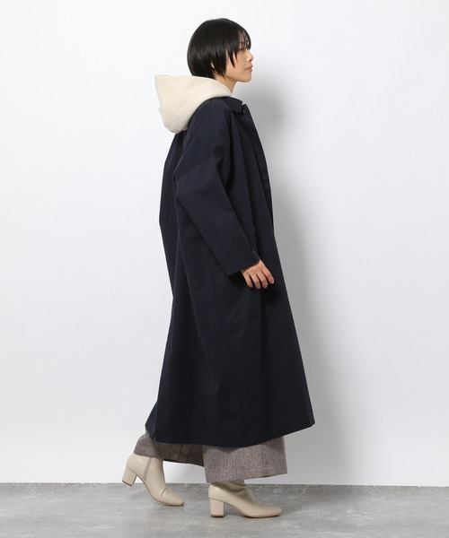 LAKOLE（ラコレ）の「カツラギドクターコート / 228300（その他アウター・レディース・カーキ/ブラウン/ネイビー・SMALL/MEDIUM）」の21枚目の写真