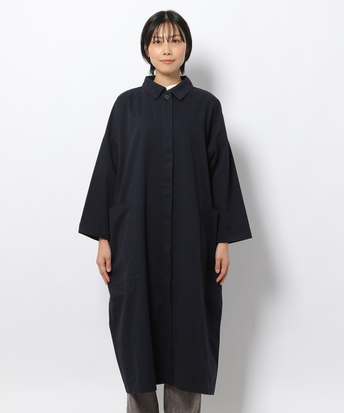 LAKOLE（ラコレ）の「カツラギドクターコート / 228300（その他アウター・レディース・カーキ/ブラウン/ネイビー・SMALL/MEDIUM）」の10枚目の写真