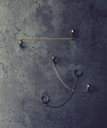 and cloud | Cable Chain Charm Set Earcuff(イヤーカフ)
