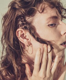 and cloud | ○Cable Chain Charm Set Earcuff(イヤーカフ)