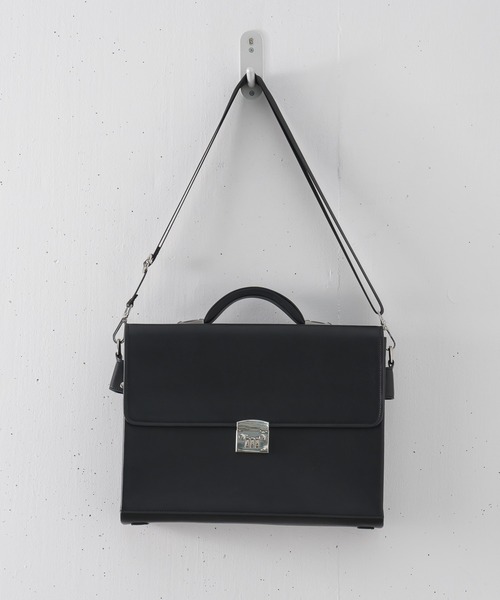 CASPER JOHN（キャスパージョン）の「Travel bag/トラベルバッグ（ショルダーバッグ・メンズ・ブラック/ブラウン・FREE）」の16枚目の写真