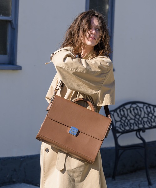 CASPER JOHN（キャスパージョン）の「Travel bag/トラベルバッグ（ショルダーバッグ・メンズ・ブラック/ブラウン・FREE）」の11枚目の写真