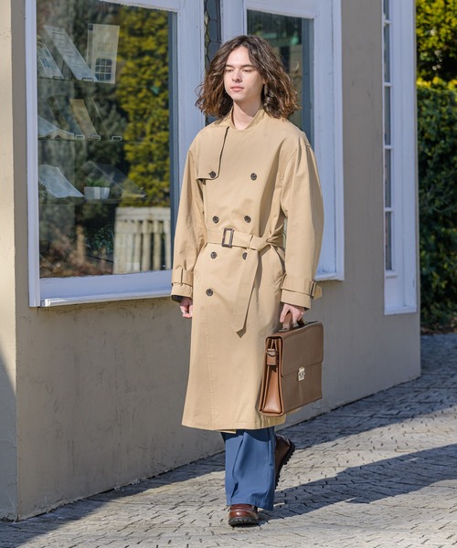 CASPER JOHN（キャスパージョン）の「Travel bag/トラベルバッグ（ショルダーバッグ・メンズ・ブラック/ブラウン・FREE）」の8枚目の写真