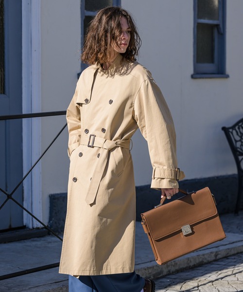 CASPER JOHN（キャスパージョン）の「Travel bag/トラベルバッグ（ショルダーバッグ・メンズ・ブラック/ブラウン・FREE）」の9枚目の写真