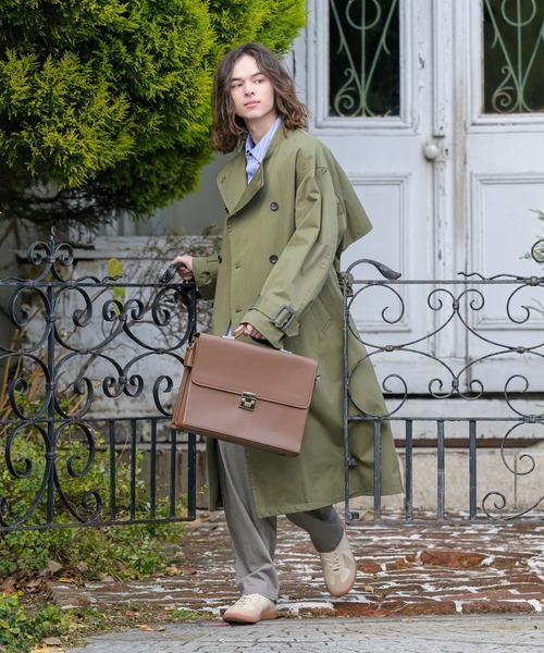 CASPER JOHN（キャスパージョン）の「Travel bag/トラベルバッグ（ショルダーバッグ・メンズ・ブラック/ブラウン・FREE）」の13枚目の写真