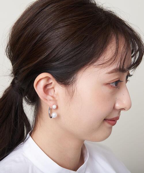 MARIA BLACK SOAPピアス片耳 別注】＜MARIA BLACK（マリア ブラック）＞SOAP 片耳 ピアス SLV □□□†