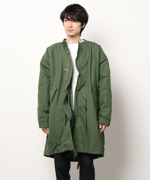 go slow caravan(ゴースローキャラバン)の「コットンナイロン3WAYフィッシュテール(M1)(その他アウター・メンズ・アイボリー/オリーブ/ブラック・MEDIUM/LARGE/X-LARGE)」の3枚目の写真