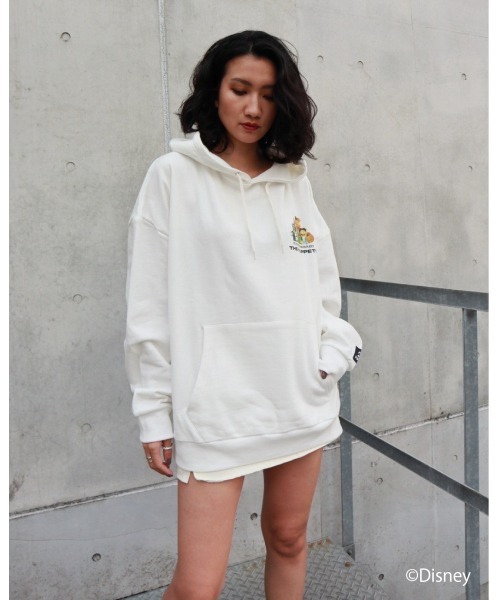 FIG&VIPER（フィグアンドバイパー）の「Kermit group BIGフ―ディ（パーカー・レディース・ホワイト/ブラック・FREE）」の17枚目の写真