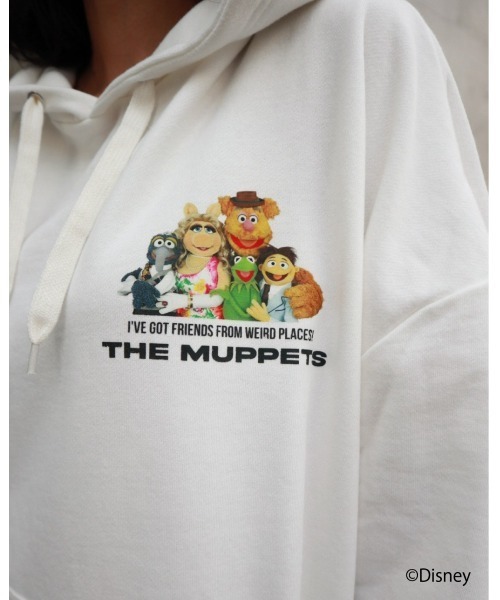 FIG&VIPER（フィグアンドバイパー）の「Kermit group BIGフ―ディ（パーカー・レディース・ホワイト/ブラック・FREE）」の14枚目の写真