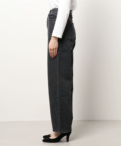 AMAIL（アマイル）の「80s standard デニム（デニムパンツ・レディース・ブラック/ブルー・S/M）」の4枚目の写真