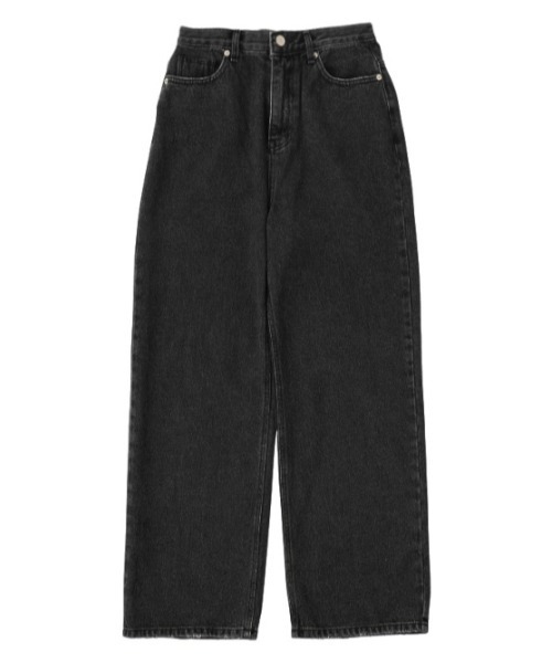 AMAIL（アマイル）の「80s standard デニム（デニムパンツ・レディース・ブラック/ブルー・S/M）」の14枚目の写真