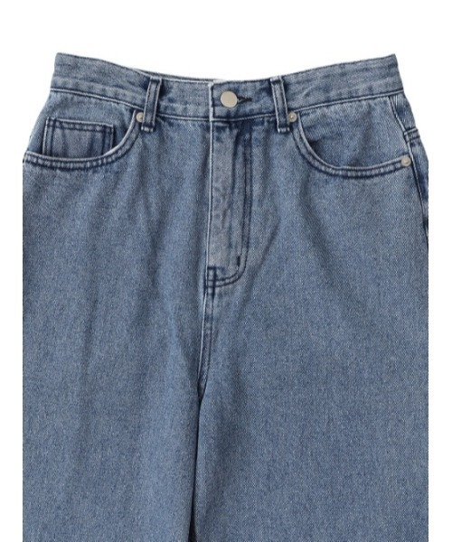 AMAIL（アマイル）の「80s standard デニム（デニムパンツ・レディース・ブラック/ブルー・S/M）」の6枚目の写真