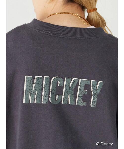 Disney（ディズニー）の「裏毛ノーカラーカーディガン/Mickey（カーディガン/ボレロ・レディース・チャコールグレー/杢グレー・FREE）」の17枚目の写真