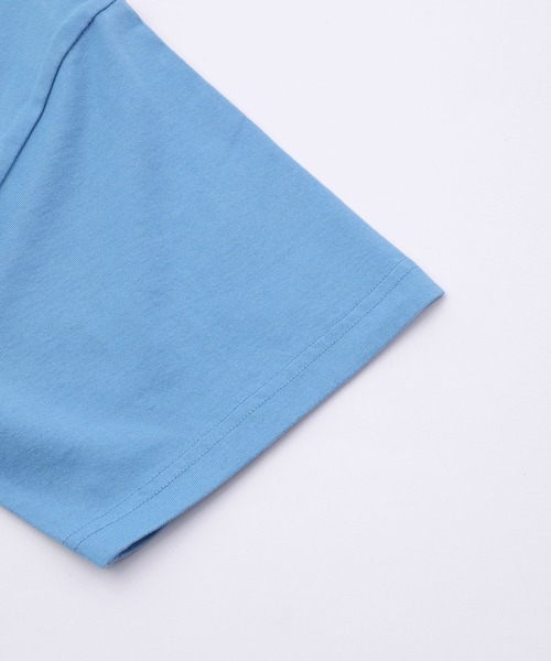 X-girl（エックスガール）の「CHUBBY ロゴTシャツ（Tシャツ/カットソー・レディース・ホワイト/ライトブルー/チャコール・S/M/L/XL）」の7枚目の写真