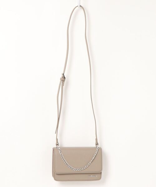 Emoda エモダ サフィアーノチェーンハンドル ミニショルダーバッグ ショルダーバッグ Emoda エモダ のファッション通販 Zozotown