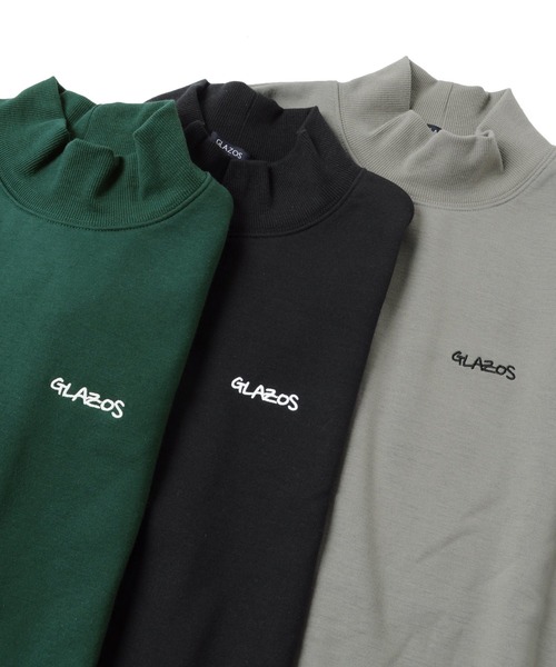 GLAZOS(グラソス)の「裏ベロア・ドロップショルダーモックネックトレーナー(スウェット・キッズ・ブラック/ダークグリーン/グレー・130cm/140cm/150cm/160cm/170cm)」の15枚目の写真