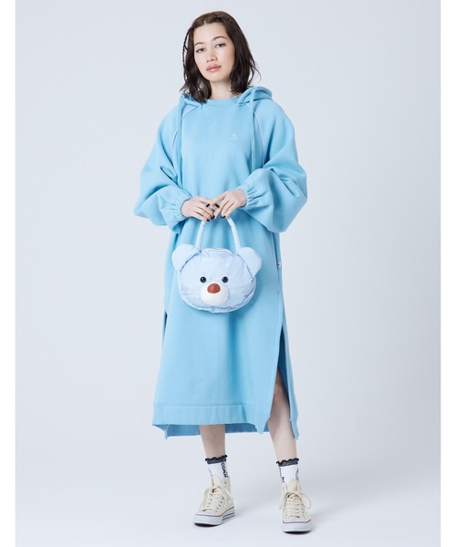 Little sunny bite（リトルサニーバイト）の「Nylon bear bag（ハンドバッグ・レディース・ホワイト/イエロー/ブルー・FREE）」の4枚目の写真