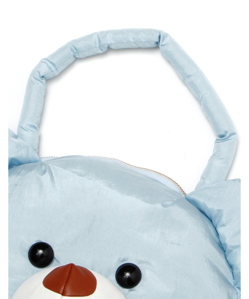 Little sunny bite（リトルサニーバイト）の「Nylon bear bag（ハンドバッグ・レディース・ホワイト/イエロー/ブルー・FREE）」の9枚目の写真
