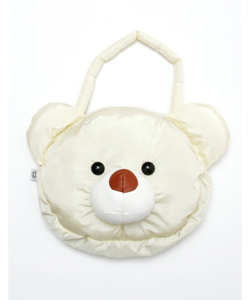 Little sunny bite（リトルサニーバイト）の「Nylon bear bag（ハンドバッグ・レディース・ホワイト/イエロー/ブルー・FREE）」の13枚目の写真