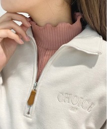 ハイネックリブメロートップス【ZOZOTOWN限定アイテム】