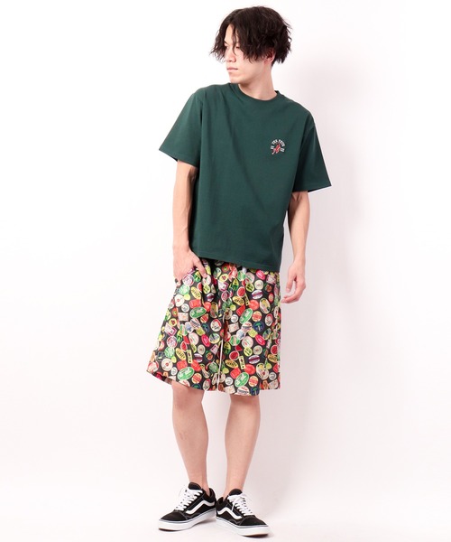 POWER TO THE PEOPLE(パワートゥーザピープル)の「【POWER TO THE PEOPLE】総柄プリントショーツ(その他パンツ・メンズ・ネイビー/ブルー/ライトブルー/ブラック・L/M/LL)」の12枚目の写真