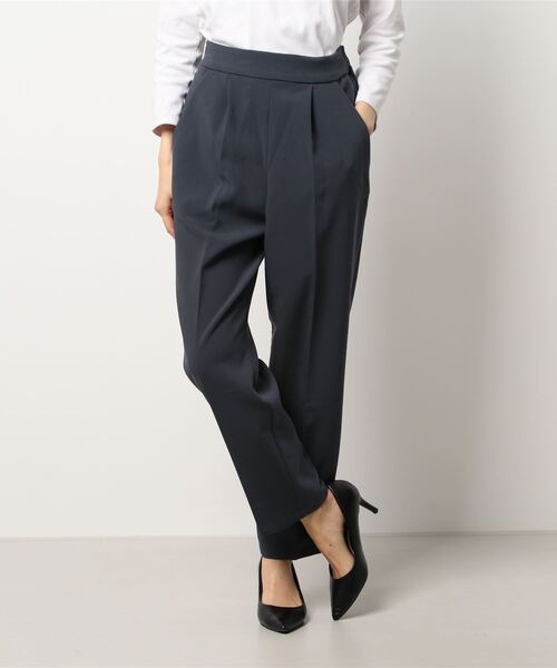 Te chichi（テチチ）の「ダブルクロステーパードパンツ（その他パンツ・レディース・イエロー/グリーン/チャコール・SMALL/MEDIUM）」の6枚目の写真