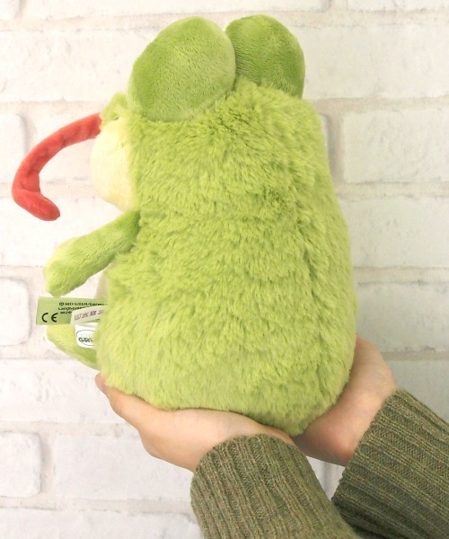 nici（ニキ）の「NICI/ぬいぐるみ クラシックベア22 フロッグ オスワリ 25cm（おもちゃ・レディース・グリーン・ONE SIZE）」の7枚目の写真