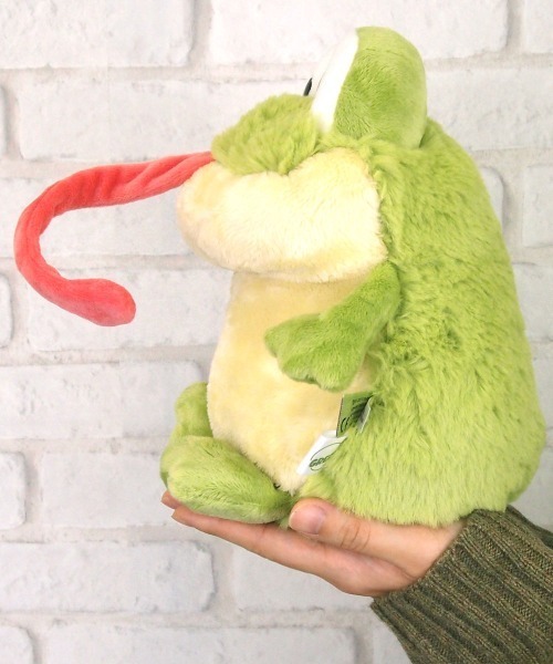nici（ニキ）の「NICI/ぬいぐるみ クラシックベア22 フロッグ オスワリ 25cm（おもちゃ・レディース・グリーン・ONE SIZE）」の8枚目の写真