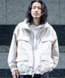 URBAN RESEARCH Sonny Label | リップストップスタンドブルゾン(ミリタリージャケット)