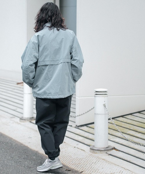URBAN RESEARCH Sonny Label（アーバンリサーチサニーレーベル）の「リップストップスタンドブルゾン（ミリタリージャケット・メンズ・ライトブルー/カーキ/アイボリー・MEDIUM/LARGE）」の6枚目の写真