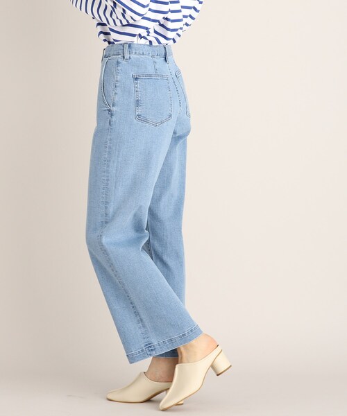 PICCADILLY(ピカデリー)の「◆【PICCADILLY】ワイドデニム(デニムパンツ・レディース・ネイビー/ブルー・12/13/11)」の14枚目の写真