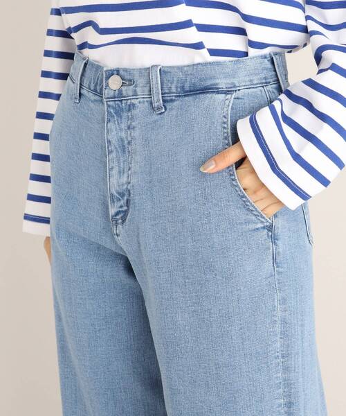PICCADILLY(ピカデリー)の「◆【PICCADILLY】ワイドデニム(デニムパンツ・レディース・ネイビー/ブルー・12/13/11)」の12枚目の写真