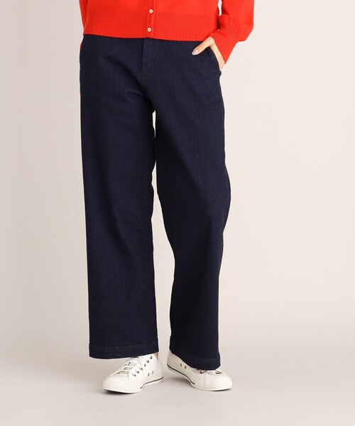 PICCADILLY(ピカデリー)の「◆【PICCADILLY】ワイドデニム(デニムパンツ・レディース・ネイビー/ブルー・12/13/11)」の18枚目の写真