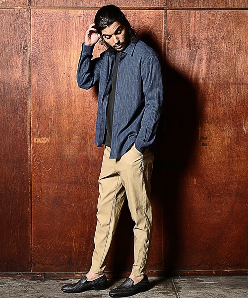 RATTLE TRAP（ラトルトラップ）の「ガムストレッチサルエルイージーパンツ（その他パンツ・メンズ・カーキ/ブラック/ベージュ・M/L/S/LL）」の5枚目の写真