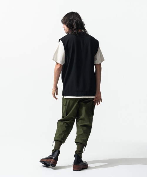 glamb（グラム）の「Platform Side Gore Boots / プラットフォームサイドゴアブーツ（ブーツ・メンズ・レッド/ブラック・2/3/4/1）」の12枚目の写真