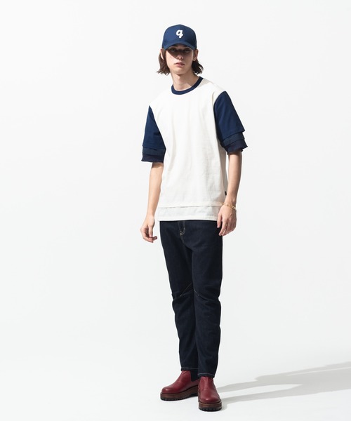 glamb（グラム）の「Platform Side Gore Boots / プラットフォームサイドゴアブーツ（ブーツ・メンズ・レッド/ブラック・2/3/4/1）」の22枚目の写真