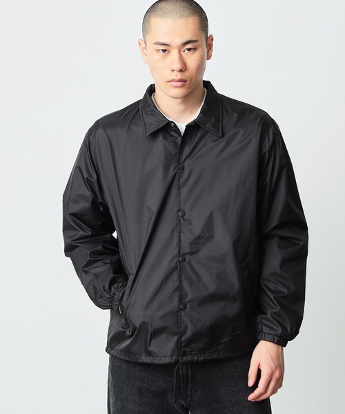 EDWIN（エドウィン）の「EDWIN エドウィン A KIND OF BLACK コーチジャケット　COACH JACKET ブルゾン（その他アウター・メンズ・ブラック/グレー・MEDIUM/LARGE）」の8枚目の写真