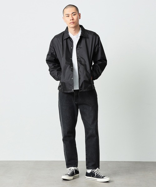 EDWIN（エドウィン）の「EDWIN エドウィン A KIND OF BLACK コーチジャケット　COACH JACKET ブルゾン（その他アウター・メンズ・ブラック/グレー・MEDIUM/LARGE）」の10枚目の写真
