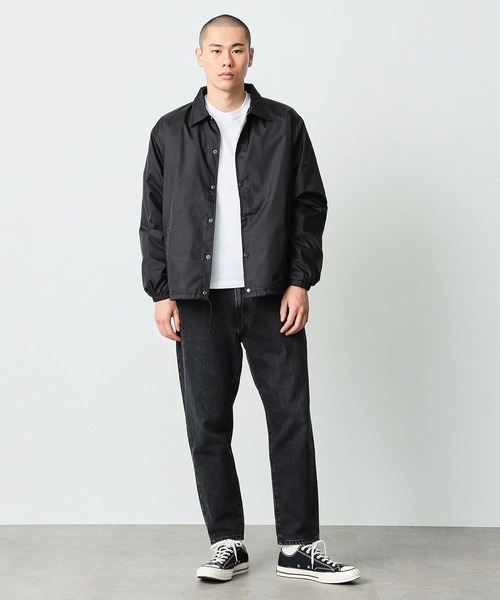 EDWIN（エドウィン）の「EDWIN エドウィン A KIND OF BLACK コーチジャケット　COACH JACKET ブルゾン（その他アウター・メンズ・ブラック/グレー・MEDIUM/LARGE）」の12枚目の写真