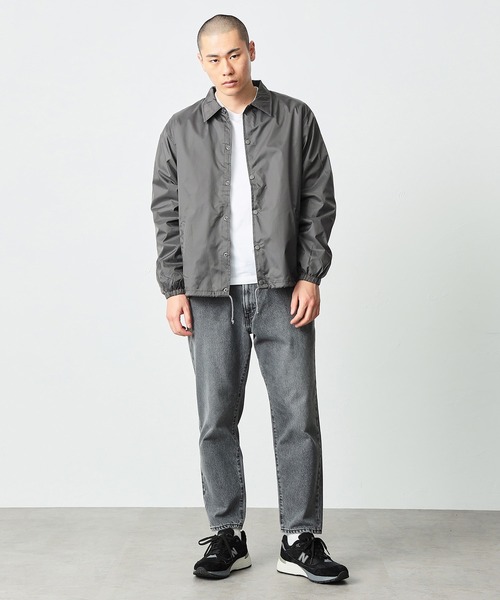 EDWIN（エドウィン）の「EDWIN エドウィン A KIND OF BLACK コーチジャケット　COACH JACKET ブルゾン（その他アウター・メンズ・ブラック/グレー・MEDIUM/LARGE）」の13枚目の写真