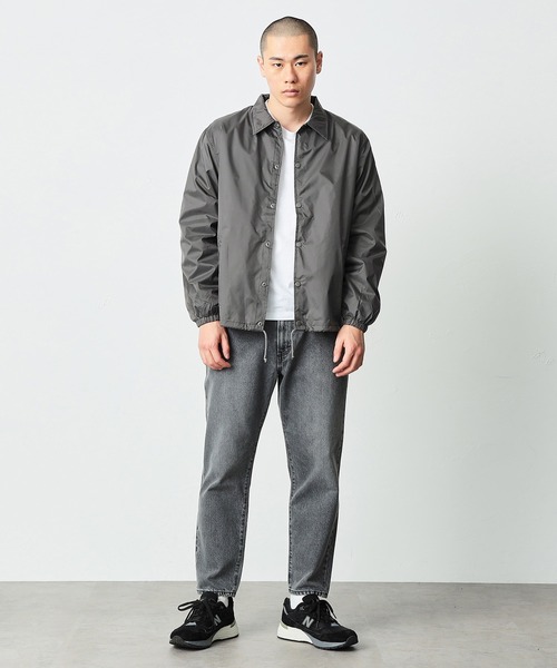 EDWIN（エドウィン）の「EDWIN エドウィン A KIND OF BLACK コーチジャケット　COACH JACKET ブルゾン（その他アウター・メンズ・ブラック/グレー・MEDIUM/LARGE）」の14枚目の写真